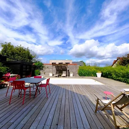 Magnifique Maison D'architecte Pour 8 Pers Avec Piscine Privee Roncherolles